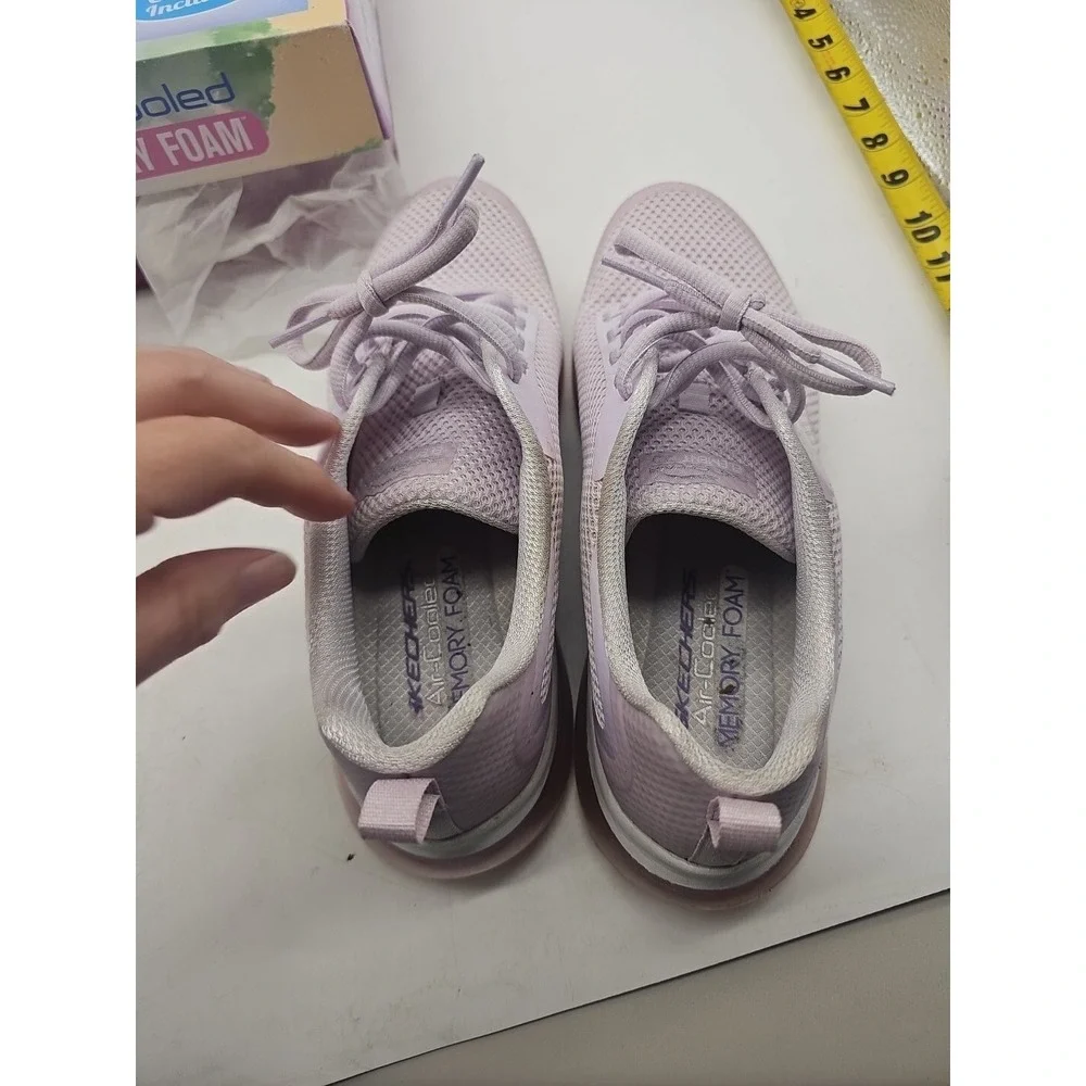Skechers Skech Air‎ Cooled 2.0 Pretty Fancy Lavender Size 9 With Box Used